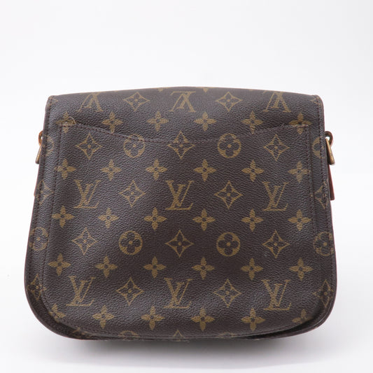Authouis Louis Vuitton Monogram Saint Cloud GM Shoulder Bag Brown M51242