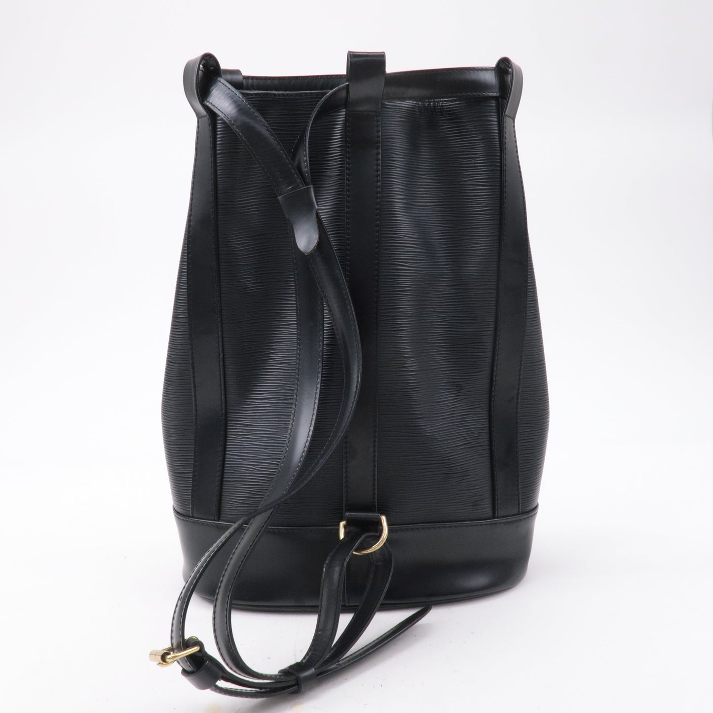 Louis Vuitton Epi Randonnee GM Laundry Bag Noir Black M43082