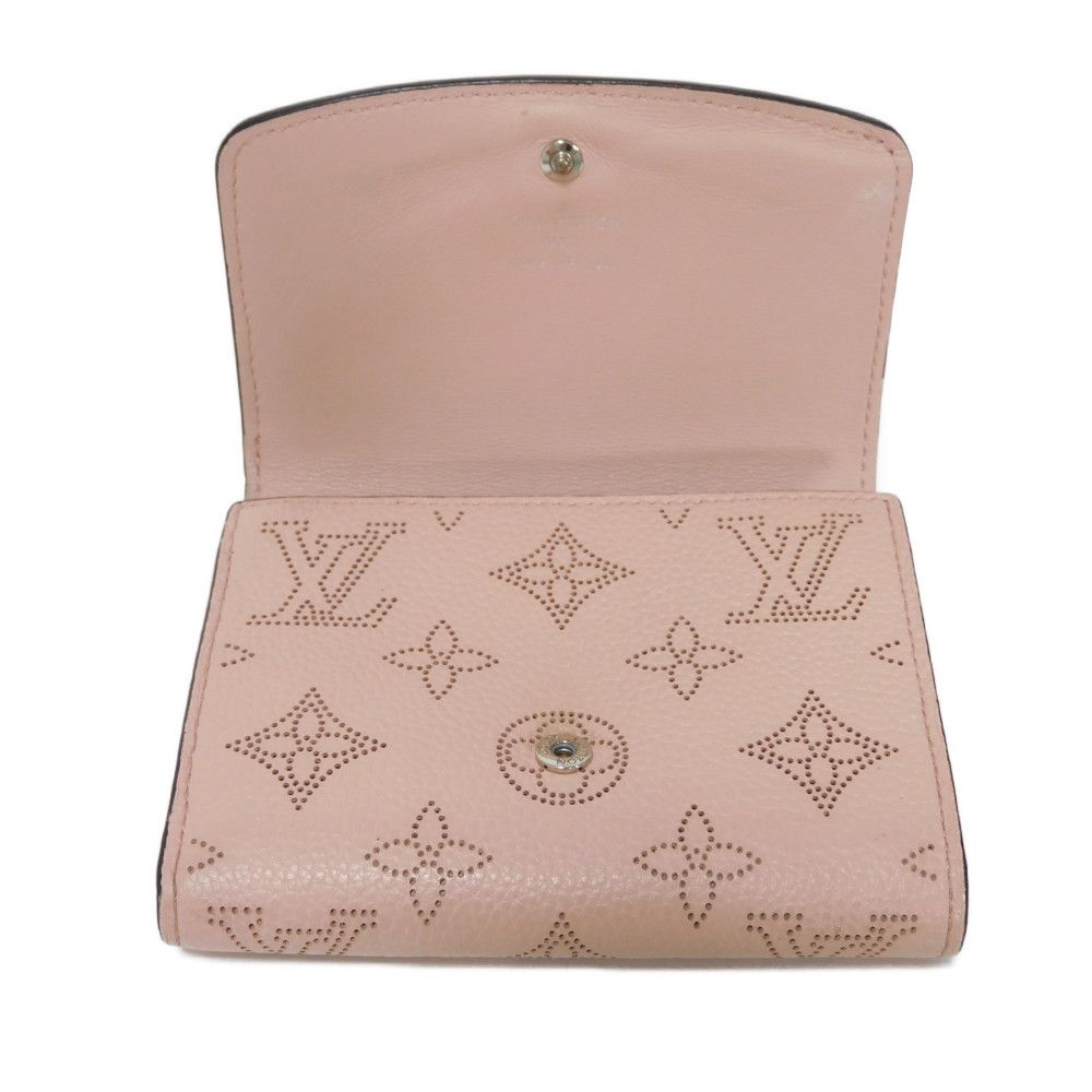LOUIS VUITTON Bifold Wallet M62541 Mahina leather (stamped) Magnolia Monogram Mahina Portefeuille Iris Compact