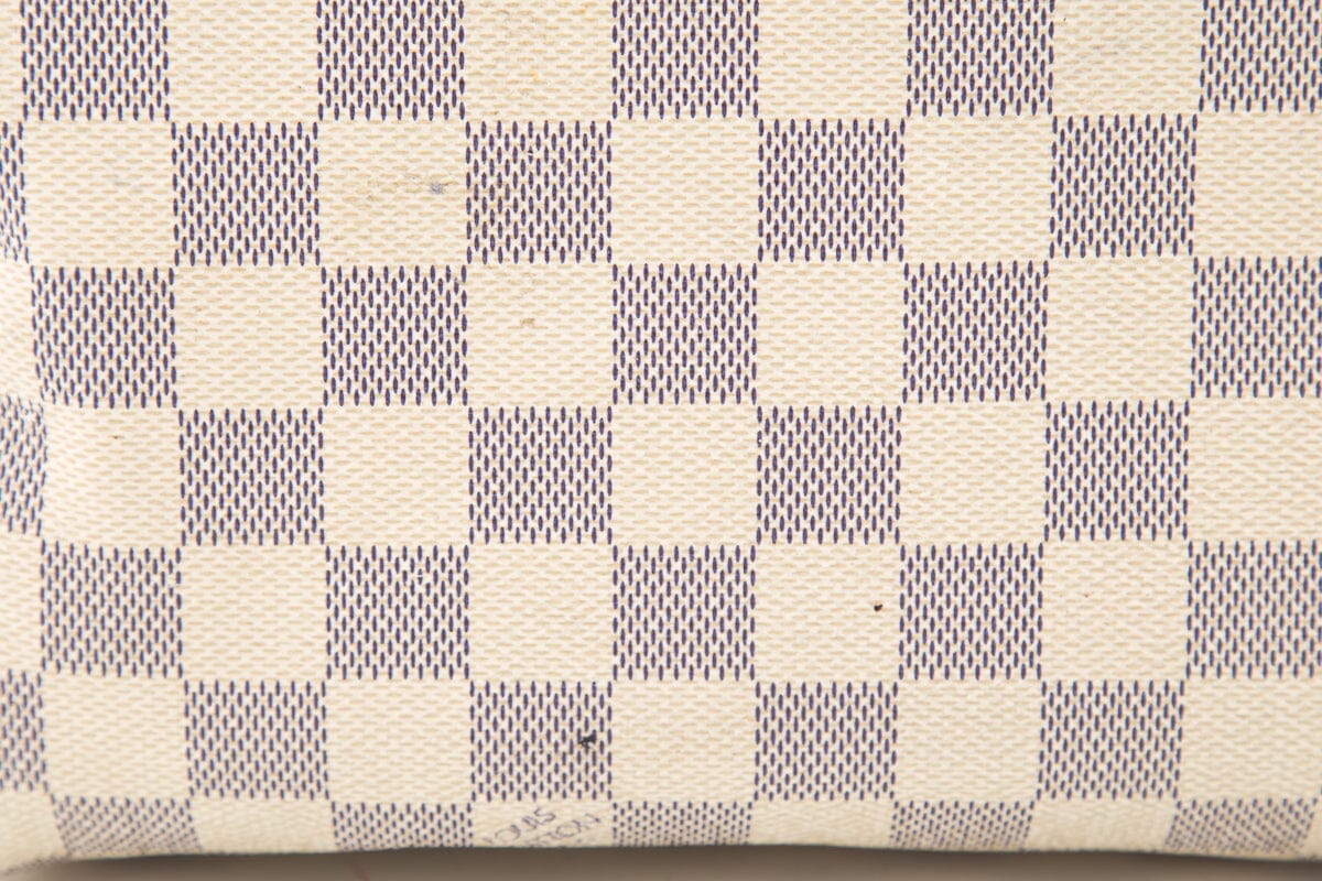 Louis Vuitton 2008 White Damier Speedy Handbag