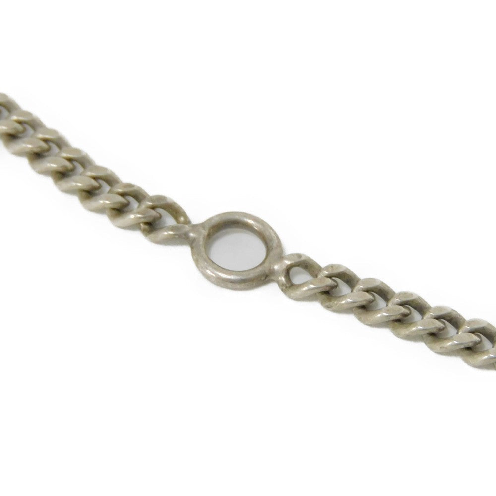 GUCCI Necklace 246490 J8400 8106 Ag925 Silver GG Interlocking G mens Secondhand