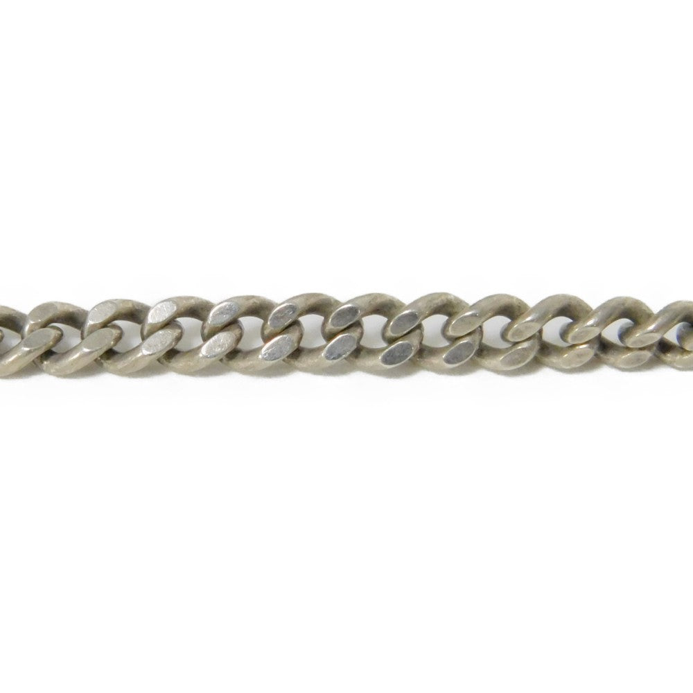 GUCCI Necklace 246490 J8400 8106 Ag925 Silver GG Interlocking G mens Secondhand