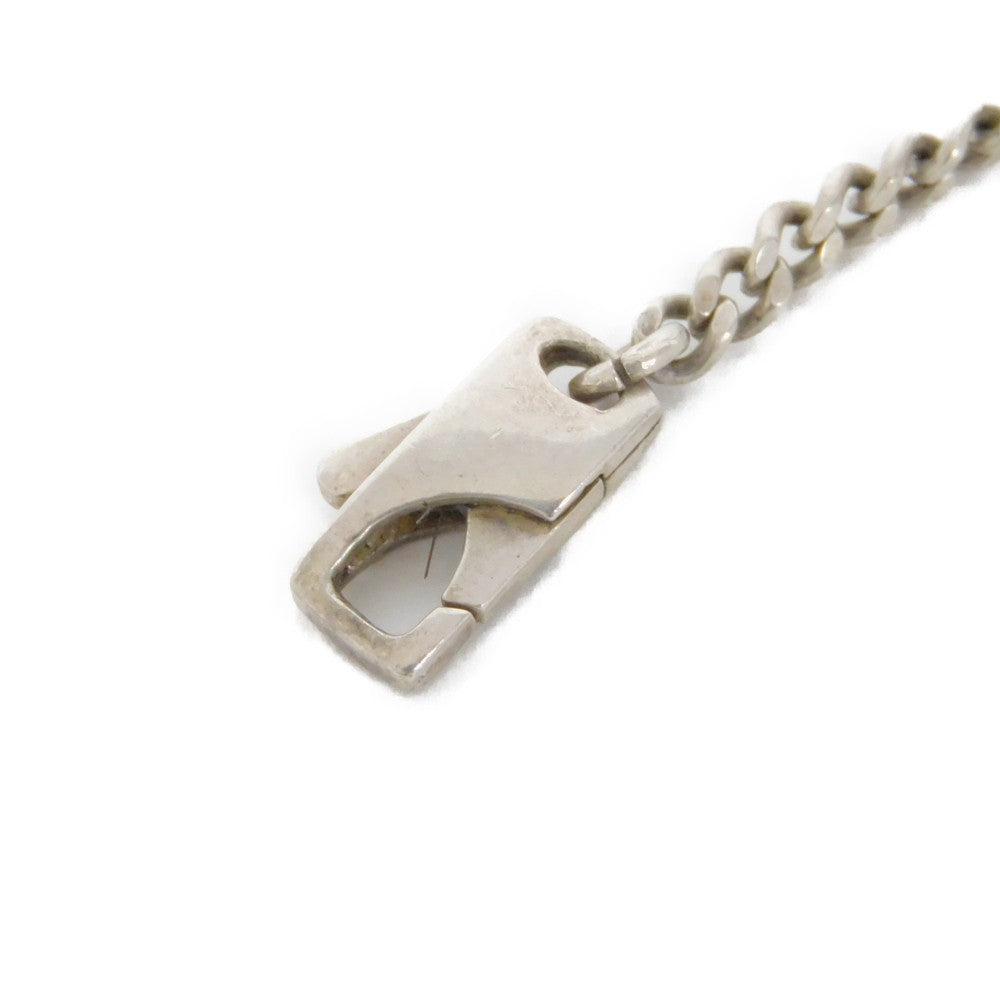 GUCCI Necklace 246490 J8400 8106 Ag925 Silver GG Interlocking G mens Secondhand