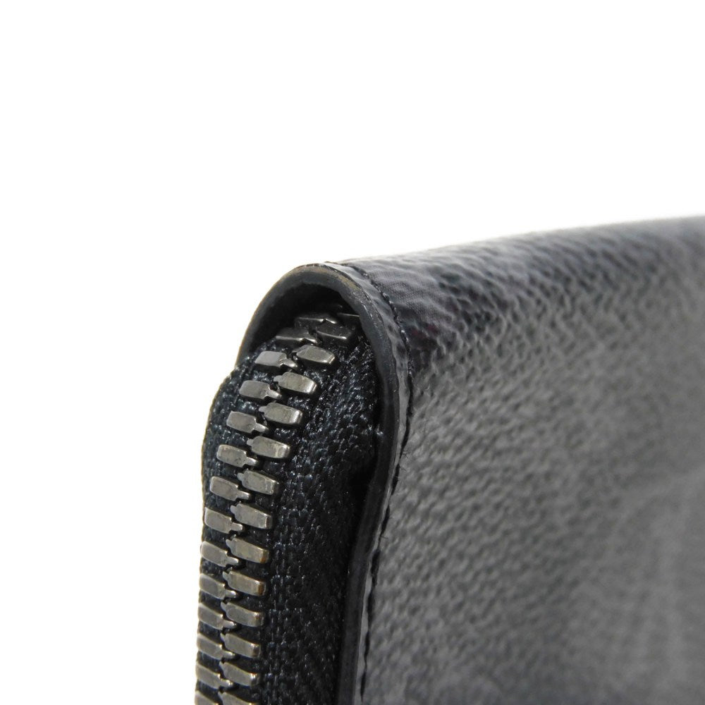 LOUIS VUITTON Coin case M63536 Monogram Eclipse canvas x grain leather black Monogram Eclipse Portemone Jules