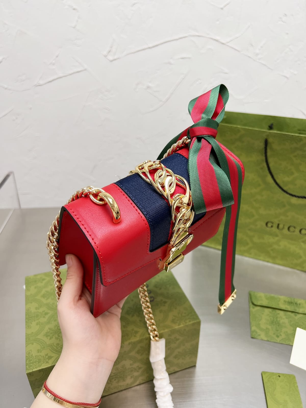 Gucci Sylvia  Handbag
