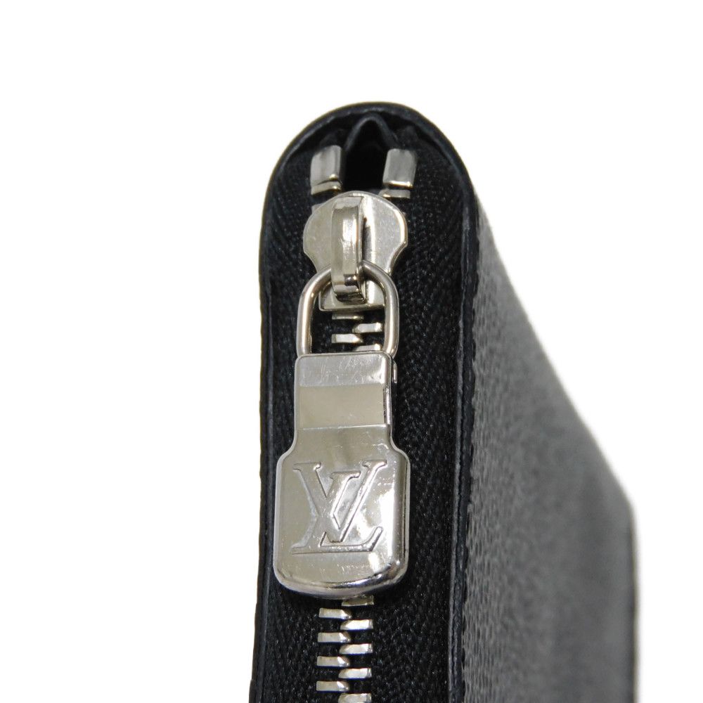 LOUIS VUITTON Coin case N63076 Damier Graphite canvas x grained leather (embossed) Noir Damier Graphite Zippy coin purse