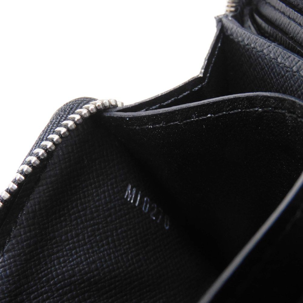 LOUIS VUITTON Coin case N63076 Damier Graphite canvas x grained leather (embossed) Noir Damier Graphite Zippy coin purse