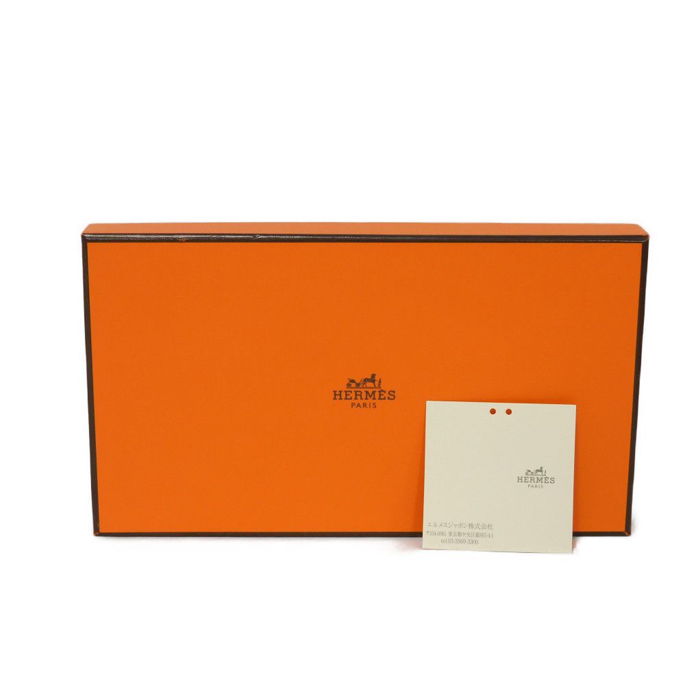 HERMES Long Wallet Purse Epsom , Barenia Nata Patisserie Française Azap Long Silk Inn