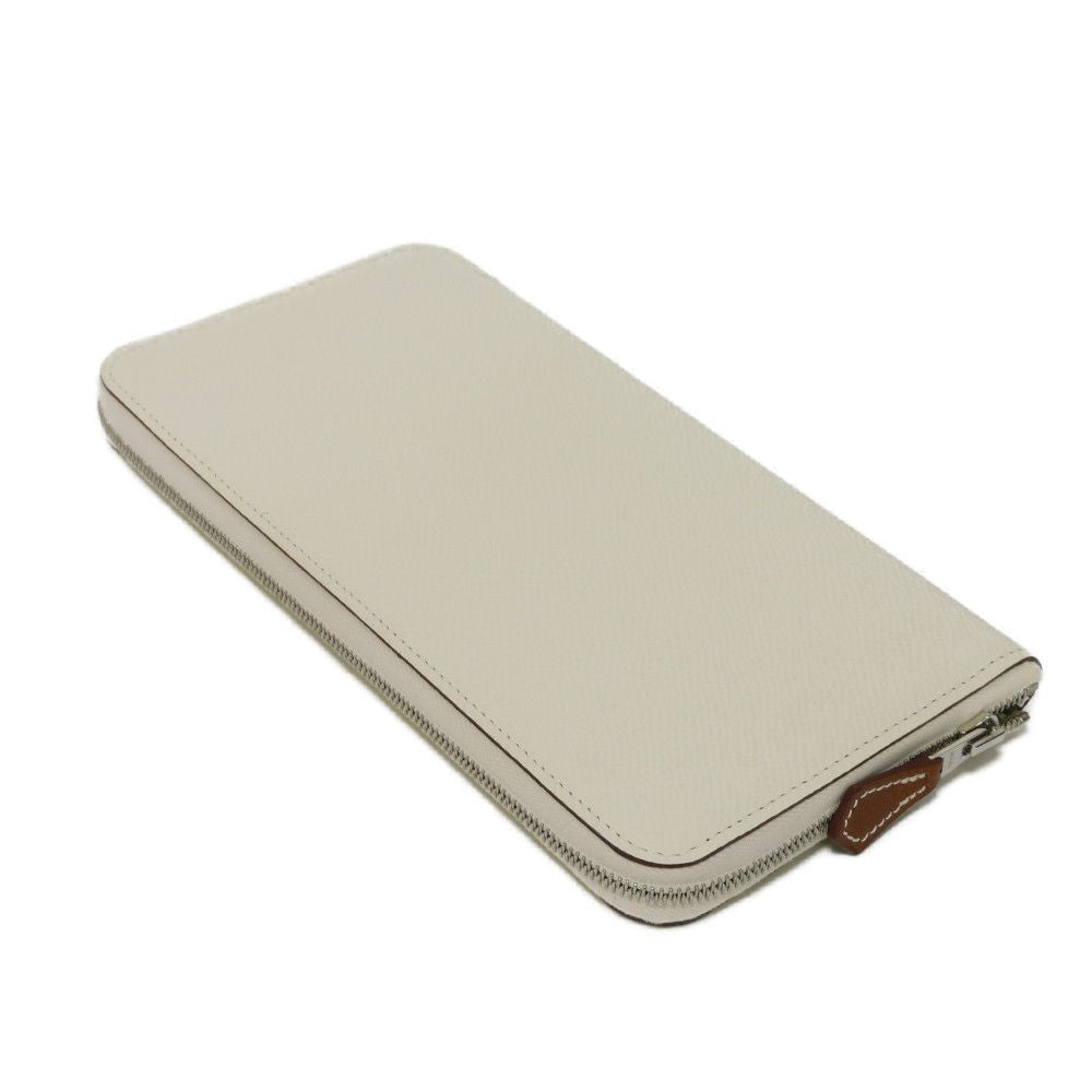 HERMES Long Wallet Purse Epsom , Barenia Nata Patisserie Française Azap Long Silk Inn