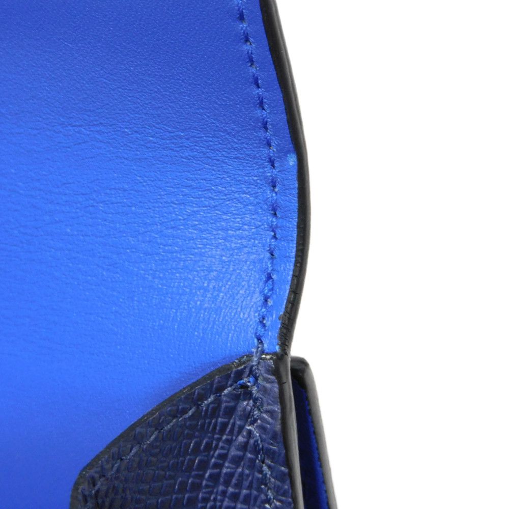 LOUIS VUITTON Bifold Wallet M63041 Monogram canvas x grain leather blue Monogram Pacific Compact wallet
