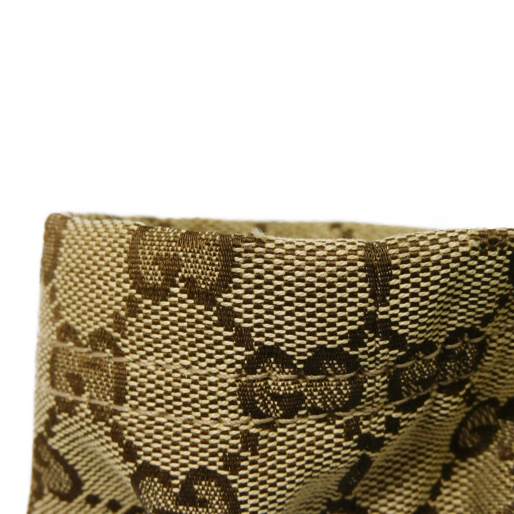 GUCCI Tote Bag 189669 GG canvas x calf leather (embossed) beige GG canvas Sherry Line Tote