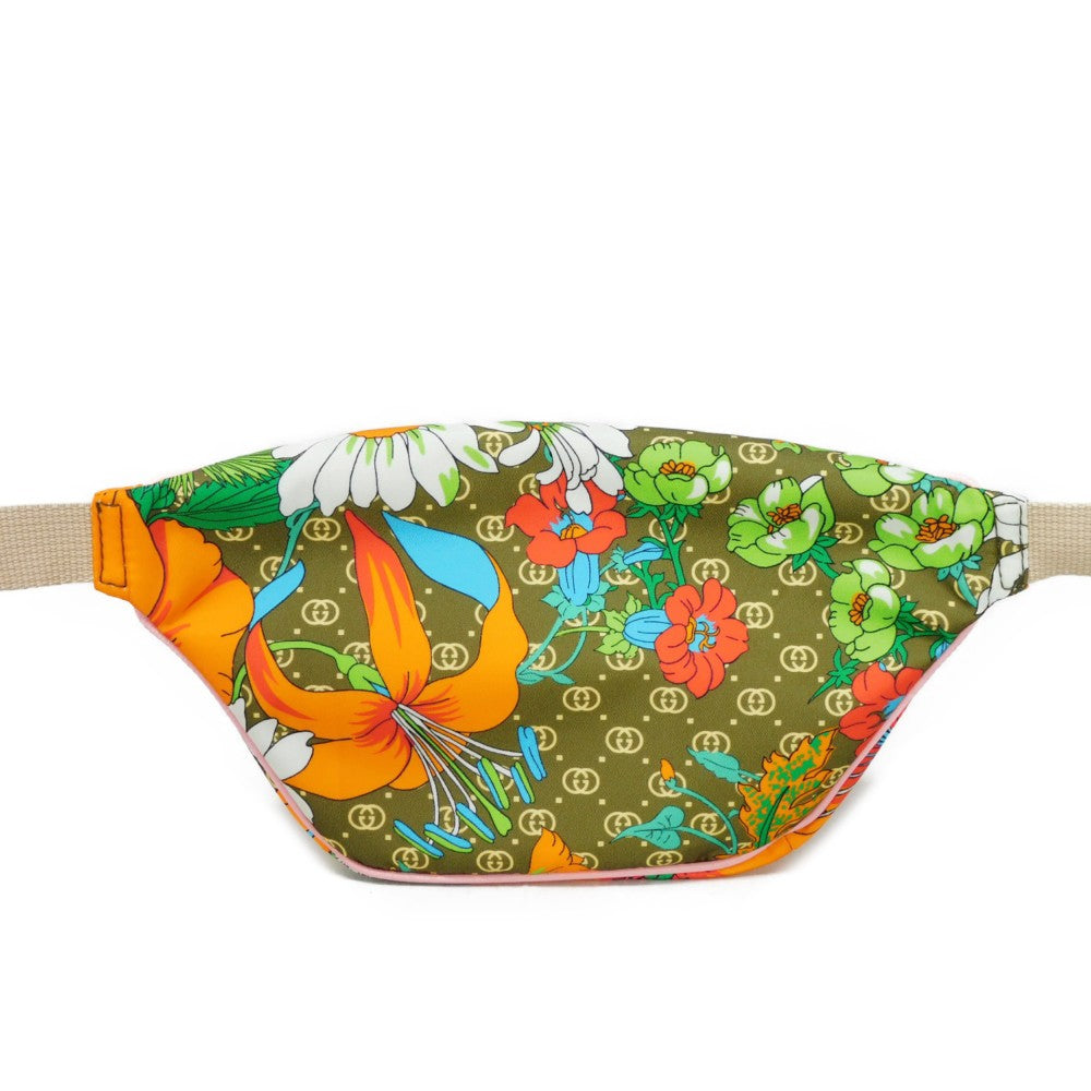 GUCCI Sling bag 650299 Nylon multicolor Interlocking G The North Face Waist Pouch