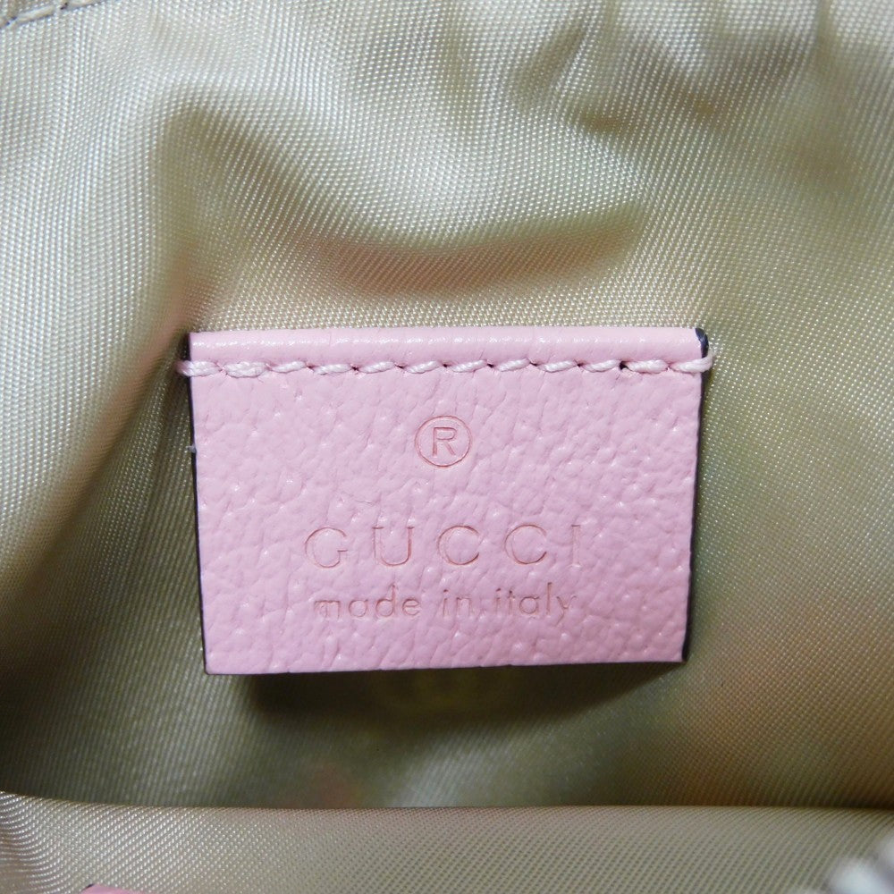 GUCCI Sling bag 650299 Nylon multicolor Interlocking G The North Face Waist Pouch