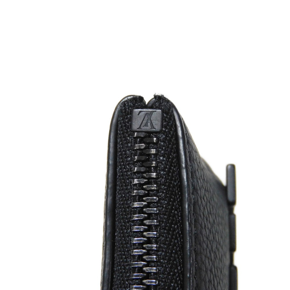 LOUIS VUITTON Coin case M81031 Grain leather (embossed) Noir LV Aerogram Card Key case Key holder Pochette Cle