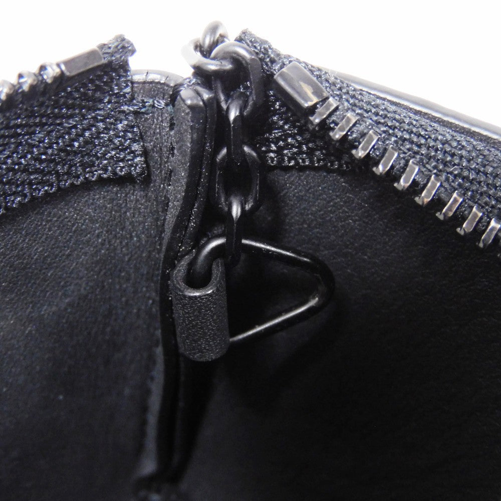 LOUIS VUITTON Coin case M81031 Grain leather (embossed) Noir LV Aerogram Card Key case Key holder Pochette Cle