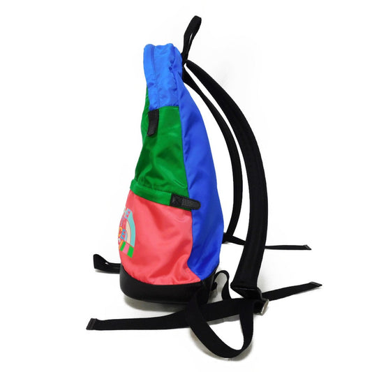 GUCCI Backpack 650288 2BGAN 5861 Nylon multicolor logo The North Face Daypack