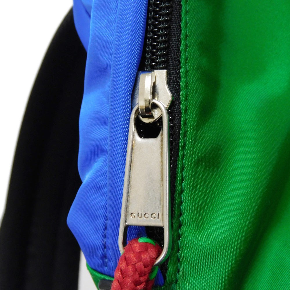 GUCCI Backpack 650288 2BGAN 5861 Nylon multicolor logo The North Face Daypack