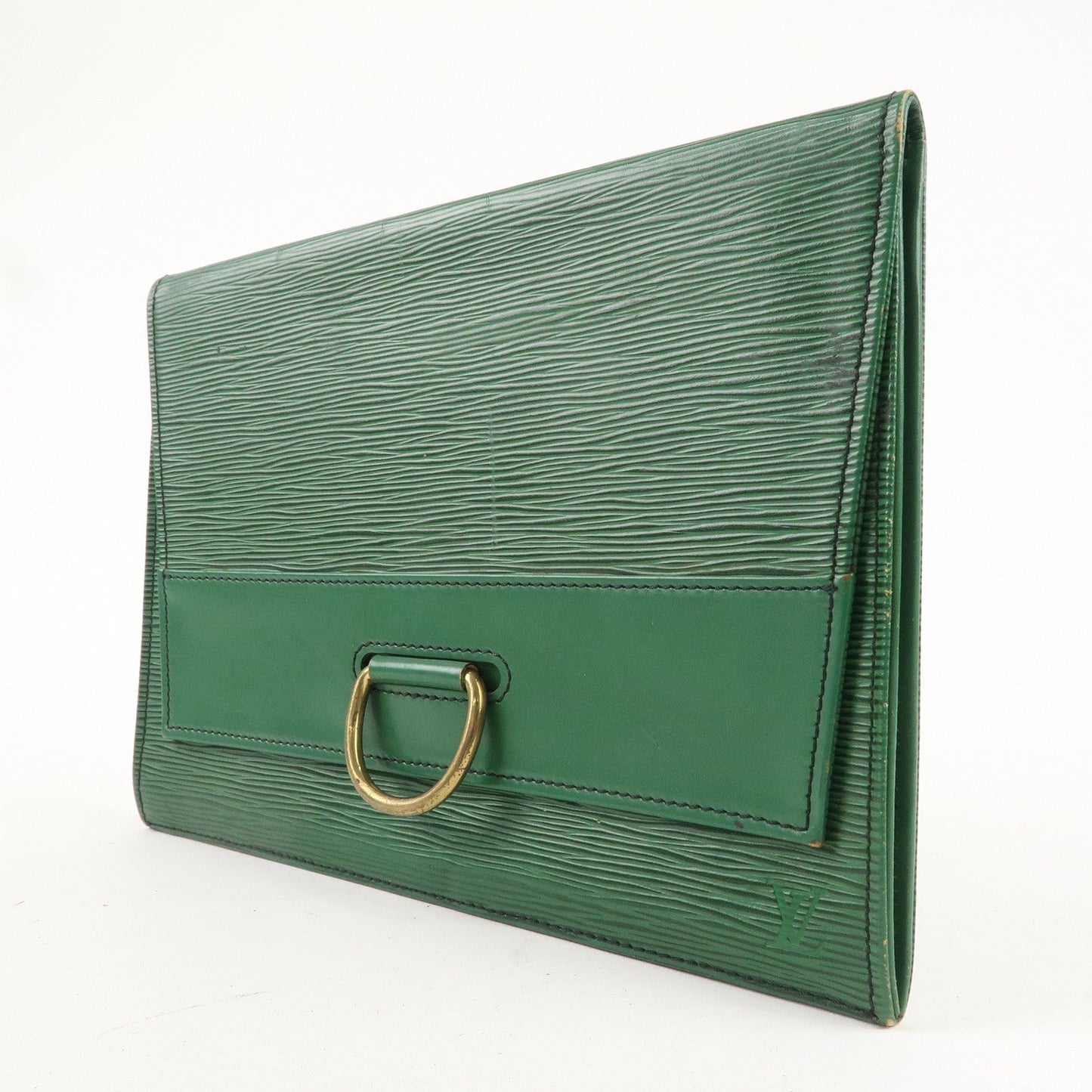 Louis Vuitton Epi Iena 28 Clutch Bag Borneo Green M52724
