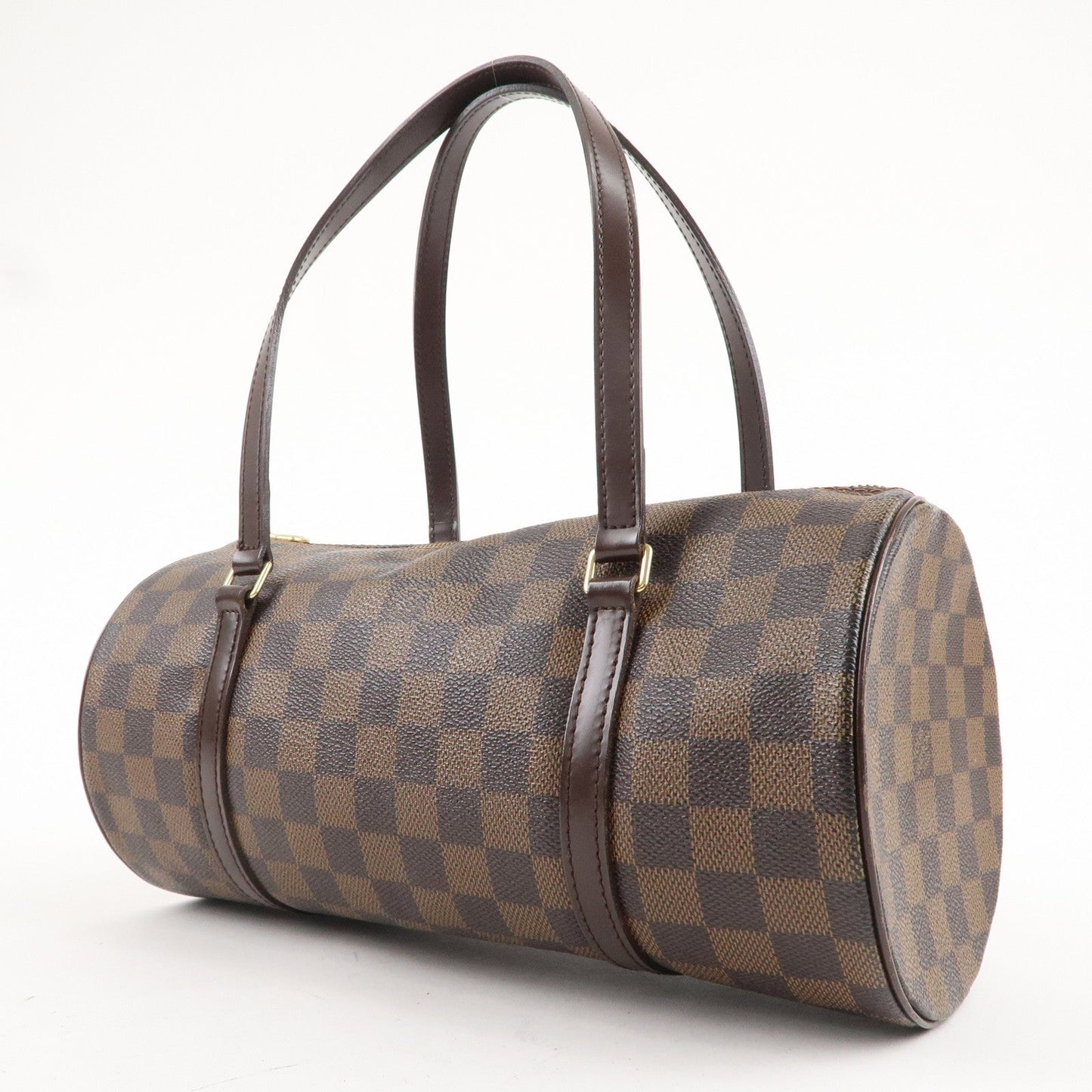 Louis Vuitton Damier Papillon 30 Hand Bag & Pouch Brown N51303