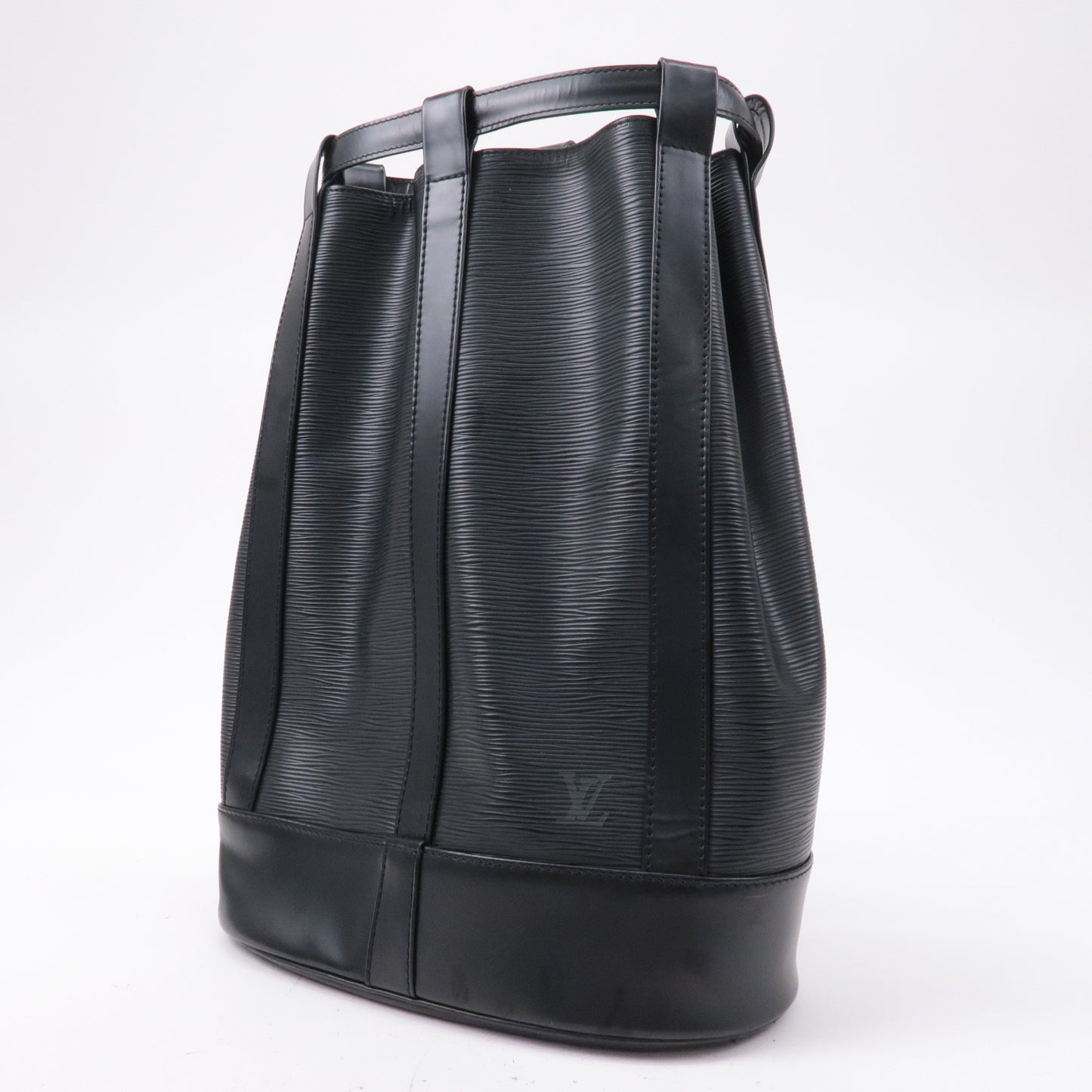 Louis Vuitton Epi Randonnee GM Laundry Bag Noir Black M43082