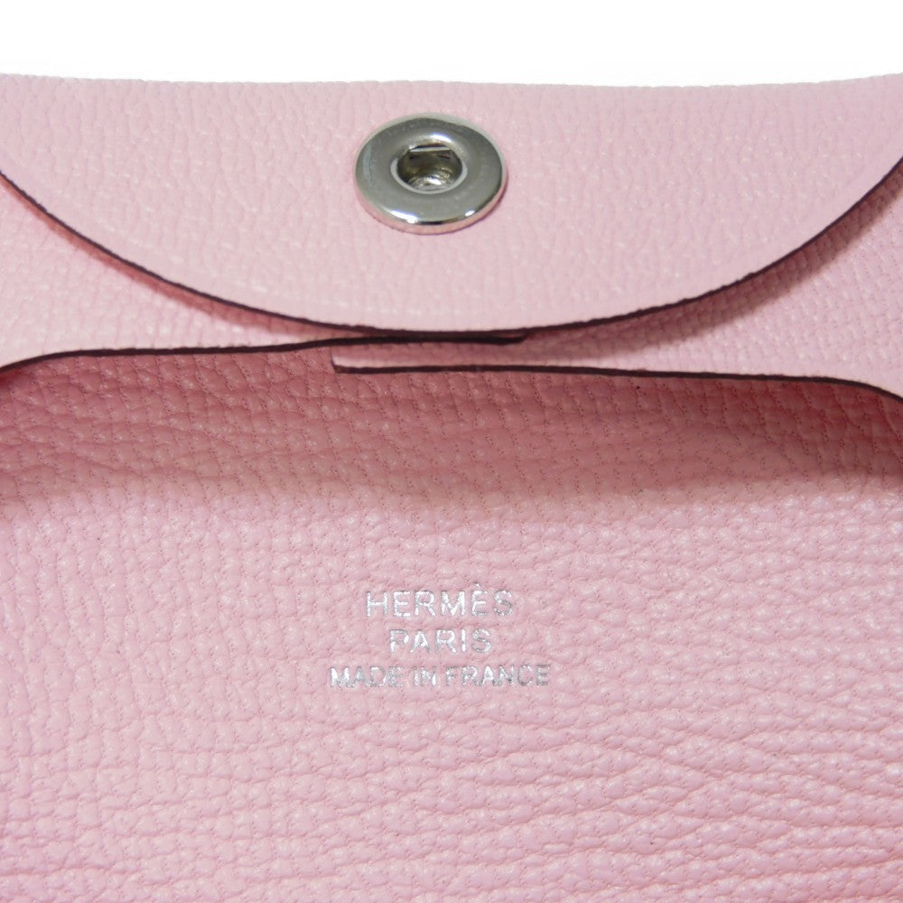 HERMES Coin case Shave Rose Darling Bastia
