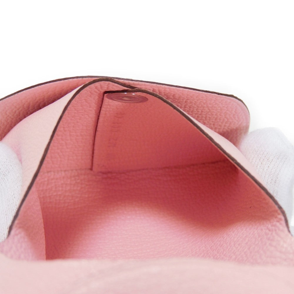 HERMES Coin case Shave Rose Darling Bastia