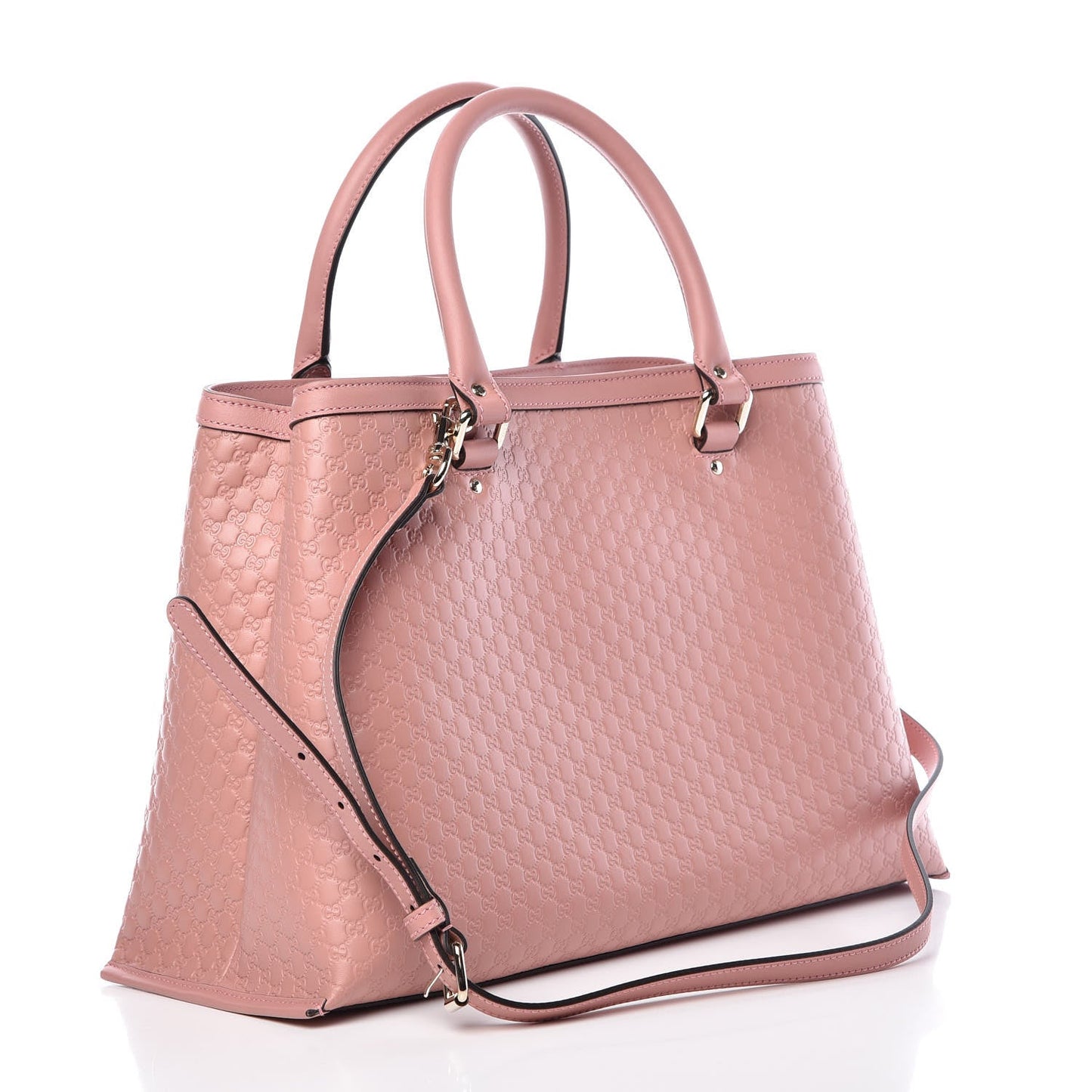 Gucci Soft Microguccissima Medium Tote in Soft Pink