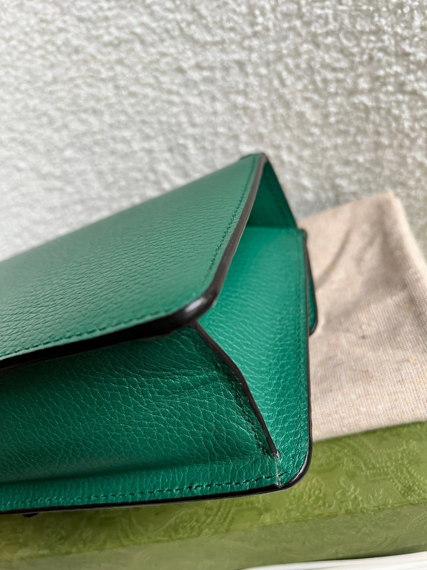 Gucci Dionysus GG Green Small Shoulder Bag (RRP £2,670)