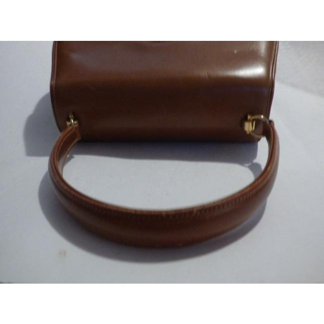 Gucci Vintage Pursesdesigner Purses Supple Caramel Brown Leather Satchel