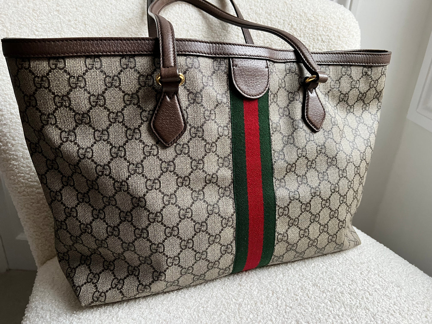 Gucci Ophidia GG Supreme Medium Tote (RRP £1440)
