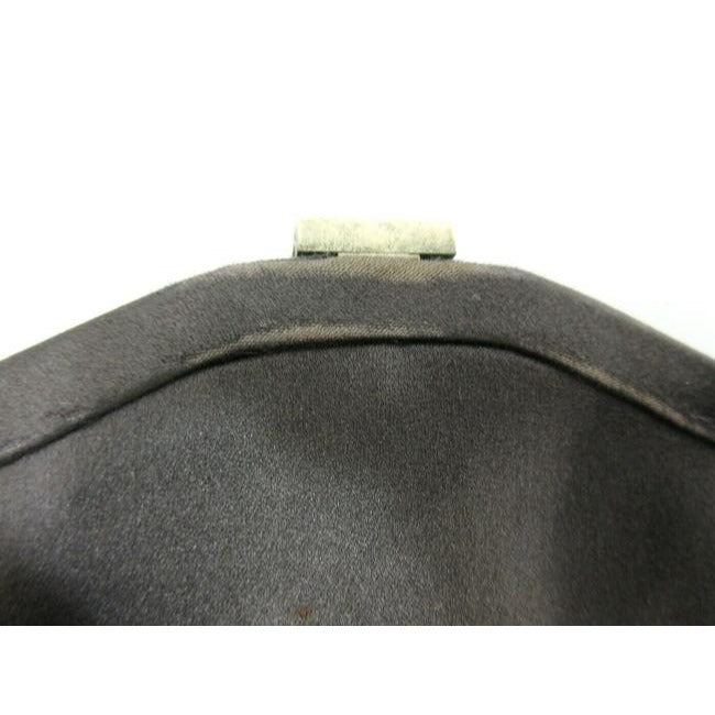 Gucci Evening W Early Enamel And Clasp Black Silkrhinestone Corde Shoulder Bag
