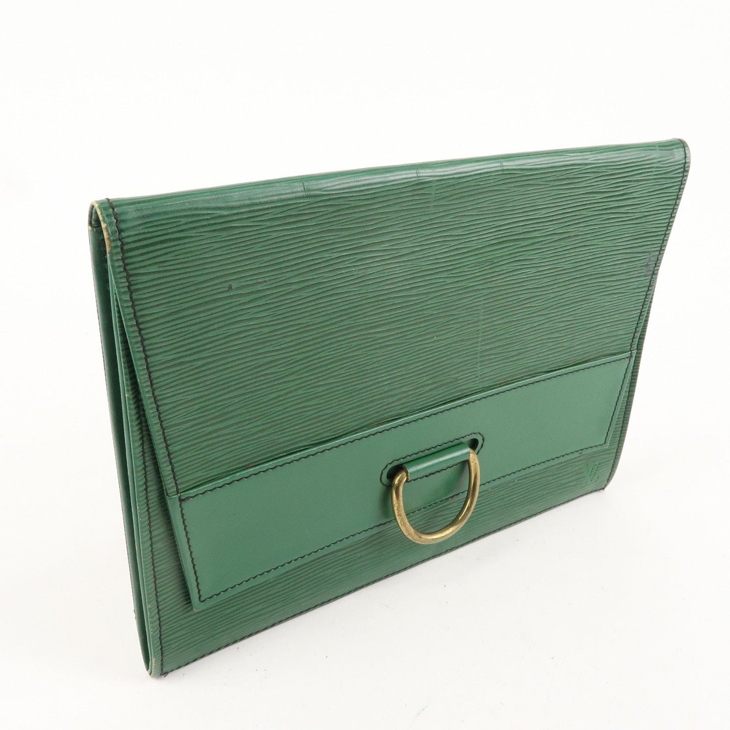 Louis Vuitton Epi Iena 28 Clutch Bag Borneo Green M52724