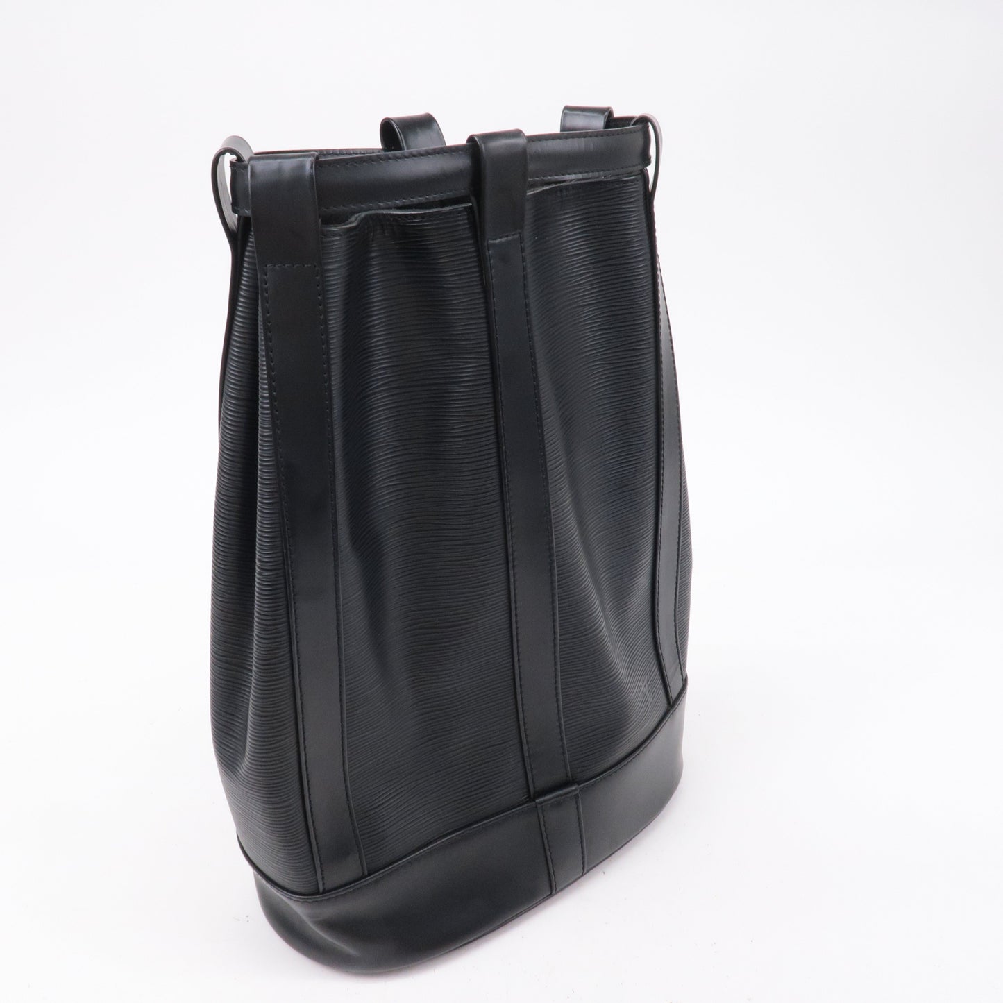 Louis Vuitton Epi Randonnee GM Laundry Bag Noir Black M43082