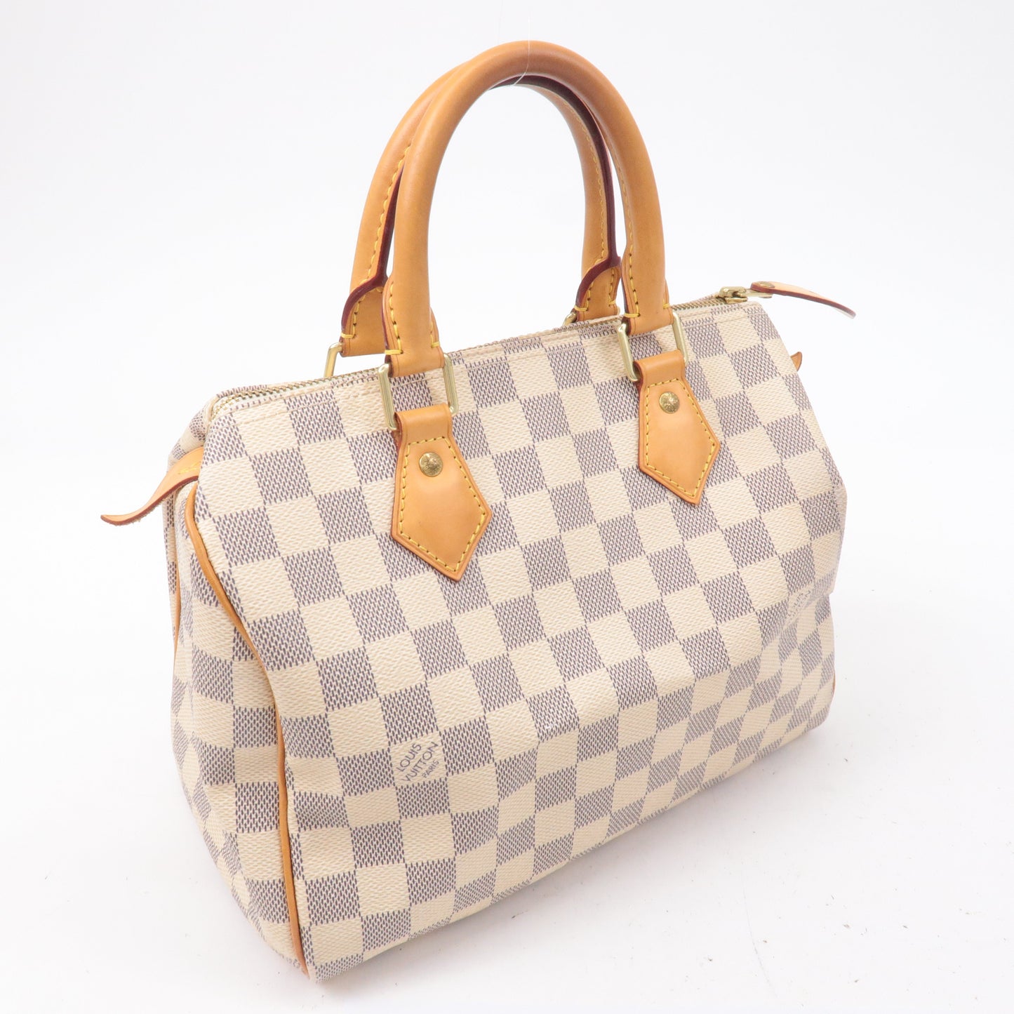 Louis Vuitton Damier Azur Speedy 25 Boston Bag Hand Bag N41371