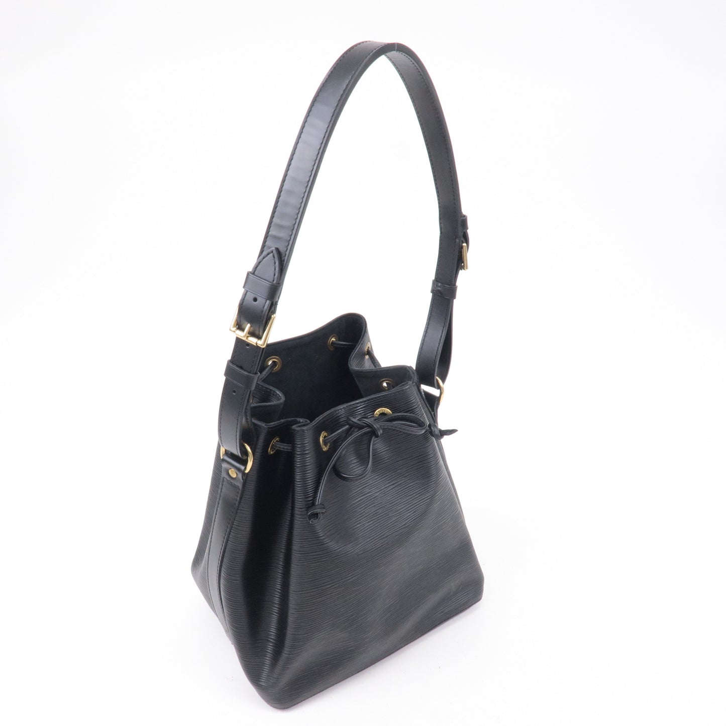 Louis Vuitton Epi Petit Noe Shoulder Bag Noir Black M44102