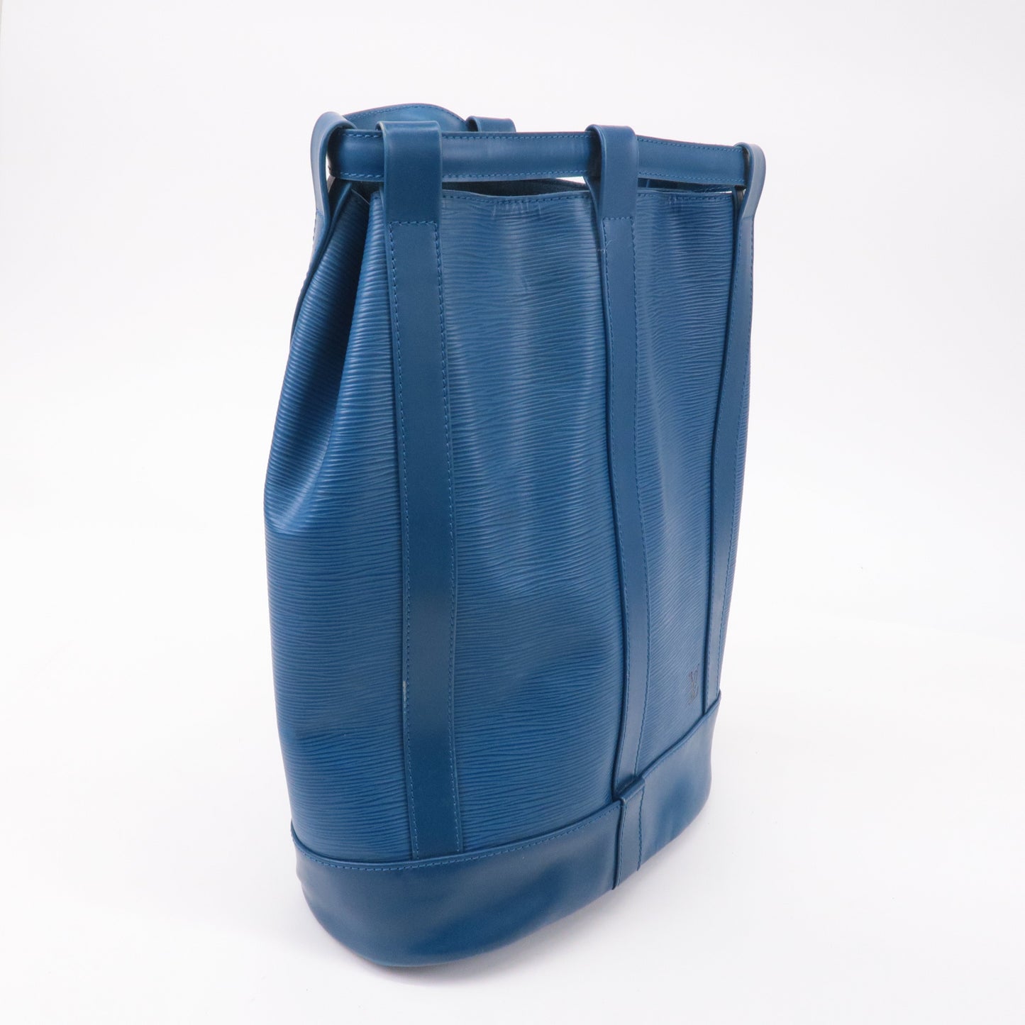 Louis Vuitton Epi Randonnee PM Laundry Bag Toledo Blue M52355