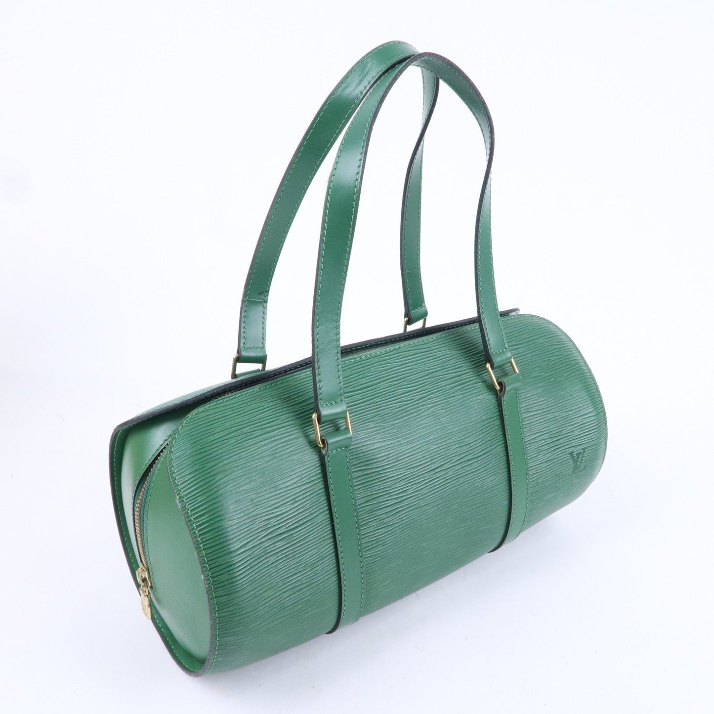 Louis Vuitton Epi Soufflot Hand Shoulder Bag Green M52224