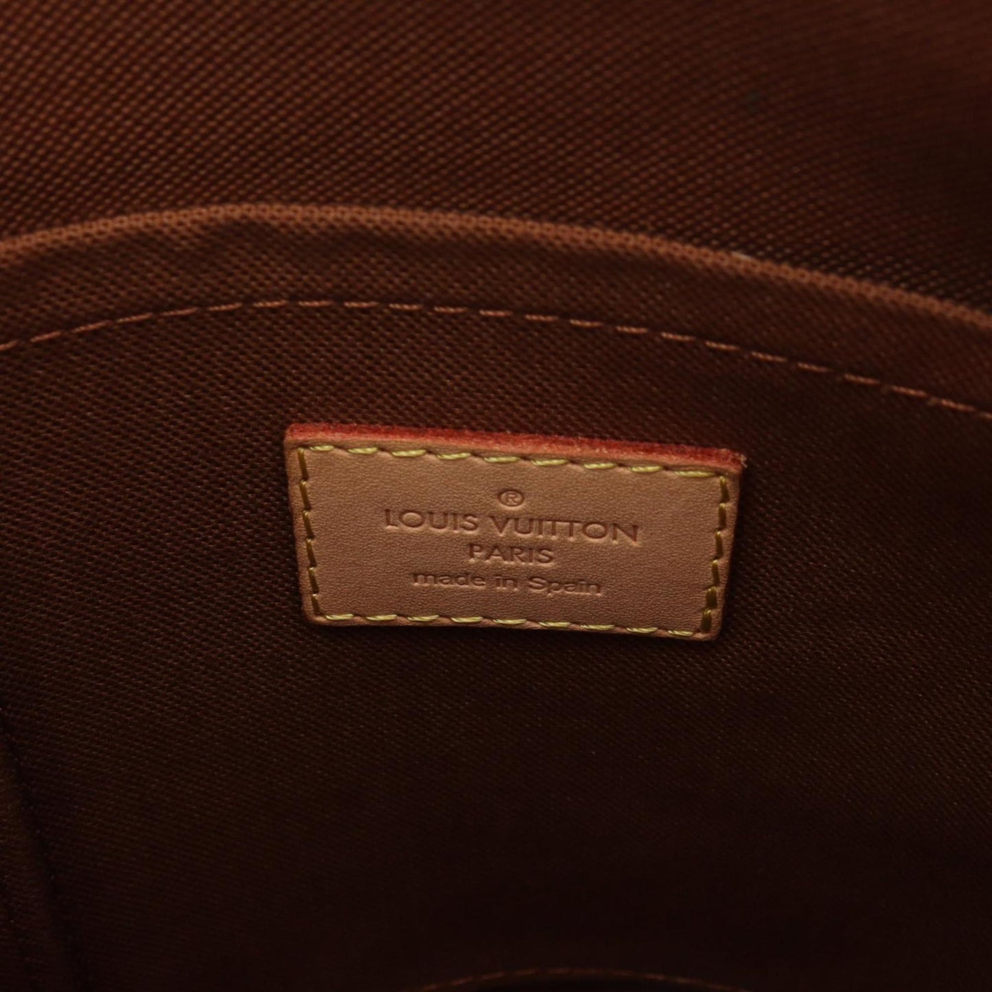 Louis Vuitton  Monogram Coated Canvas Leather Shoulder Bag