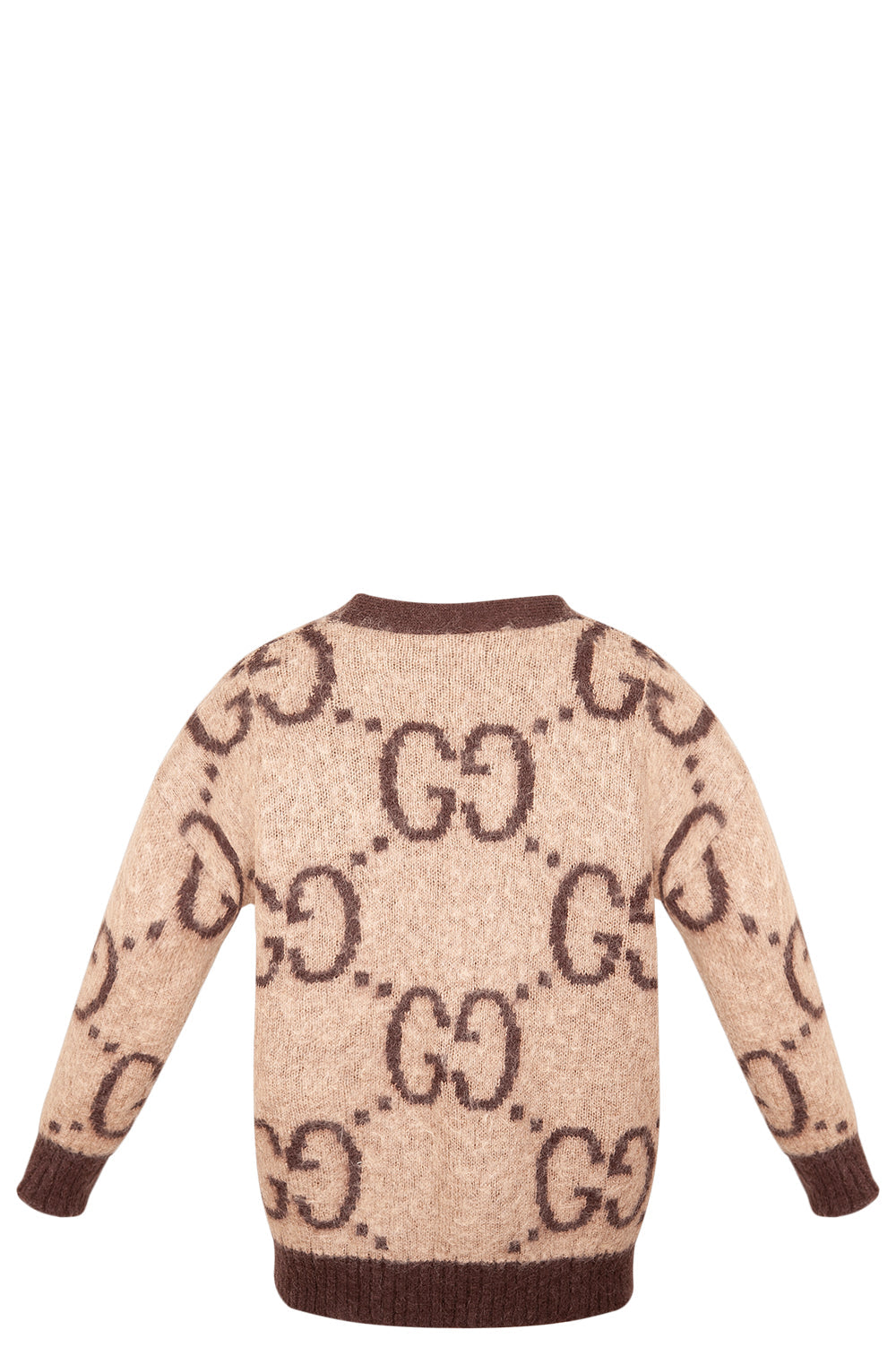 GUCCI GG Mohair Cardigan Brown GG