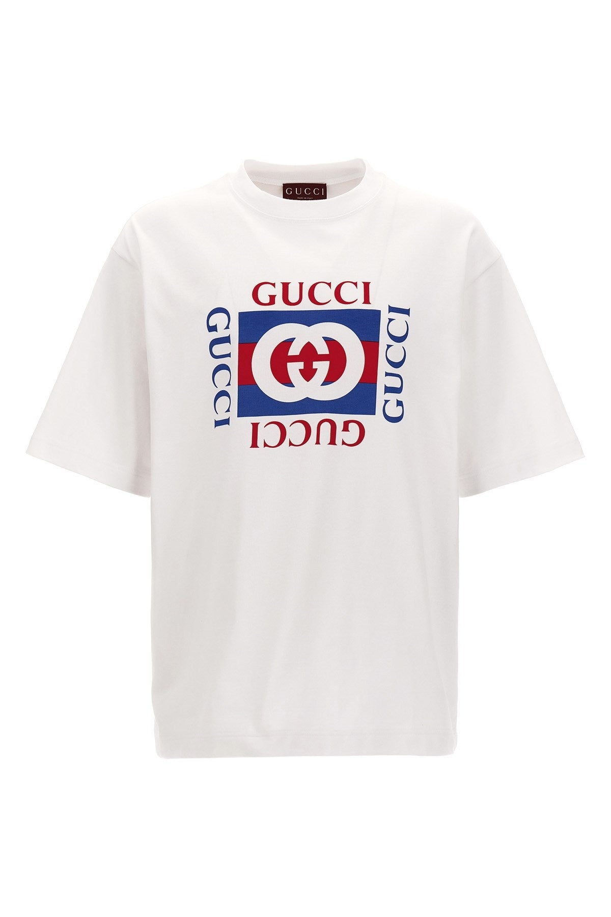 Gucci Men Logo Print T-Shirt