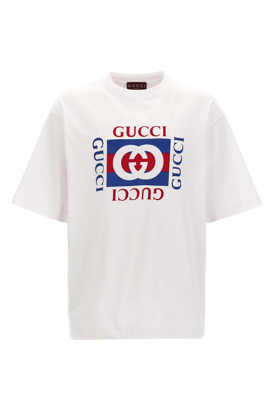 Gucci Men Logo Print T-Shirt