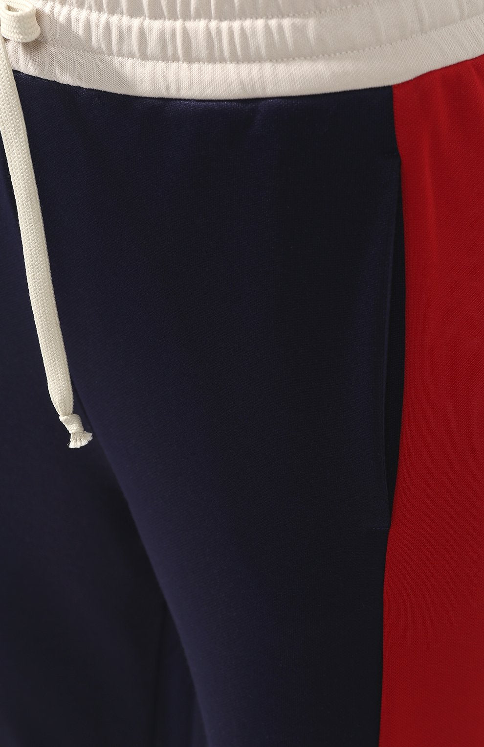 Gucci Striped Cotton-blend Track Pants in Blue