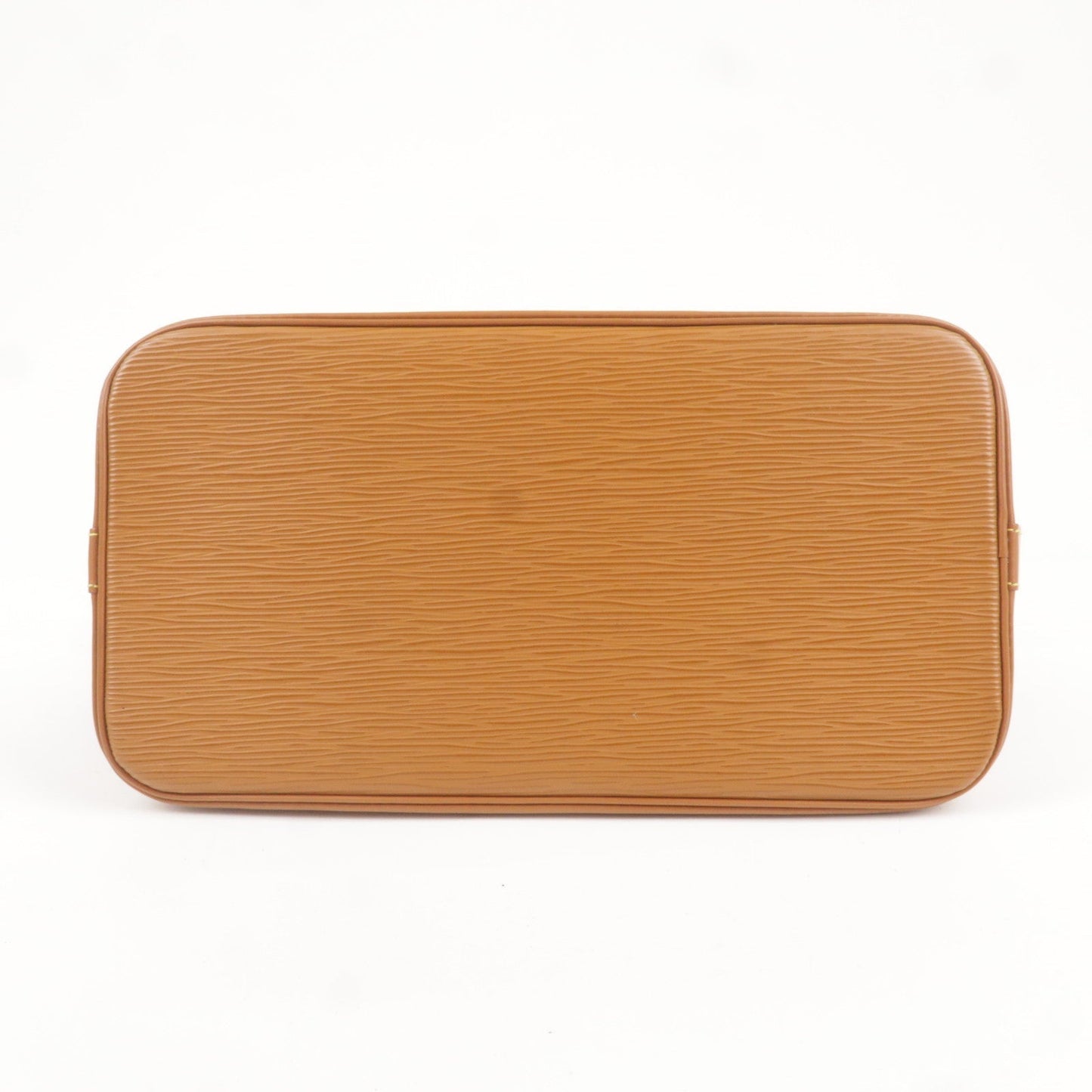 Louis Vuitton Epi Alma Hand Bag Zipang Gold M54148