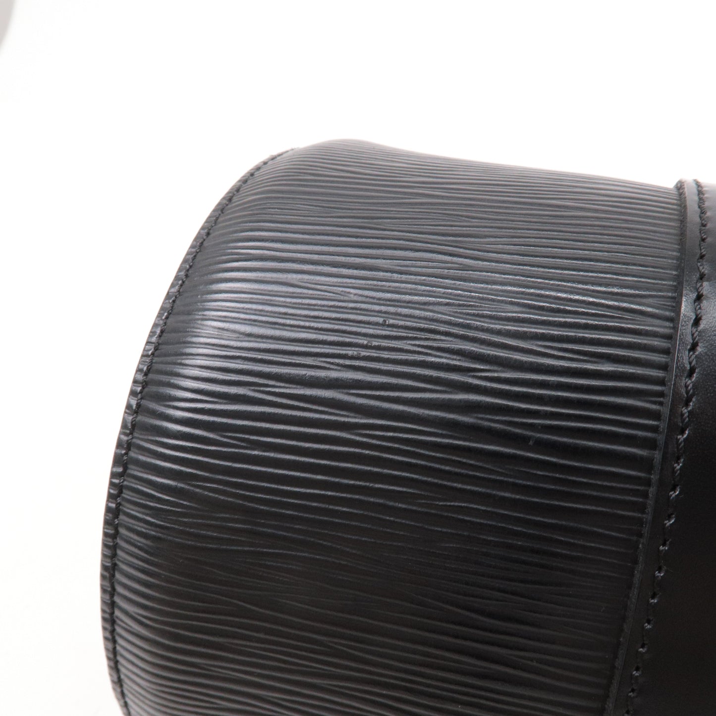 Louis Vuitton Epi Soufflot Hand Bag Pouch Noir Black M52862