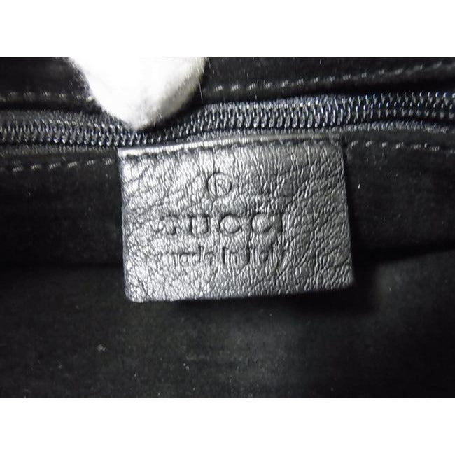 Gucci vintage Tom Ford black snakeskin leather drawstring top bucket bag
