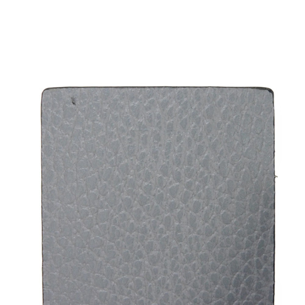 GUCCI Key case Key holder  456118 17WEN 1711 Textured leather Light gray 6-key case Key holder Petit Marmont GG Marmont Women(Unisex) Used