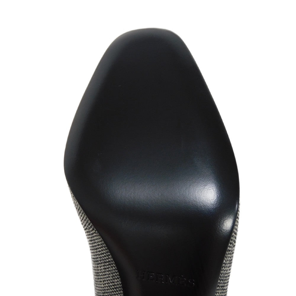 HERMES boots Technical fabric Notchyola Click Se Nue Vol Vert 60 Women 38 1/2 Used