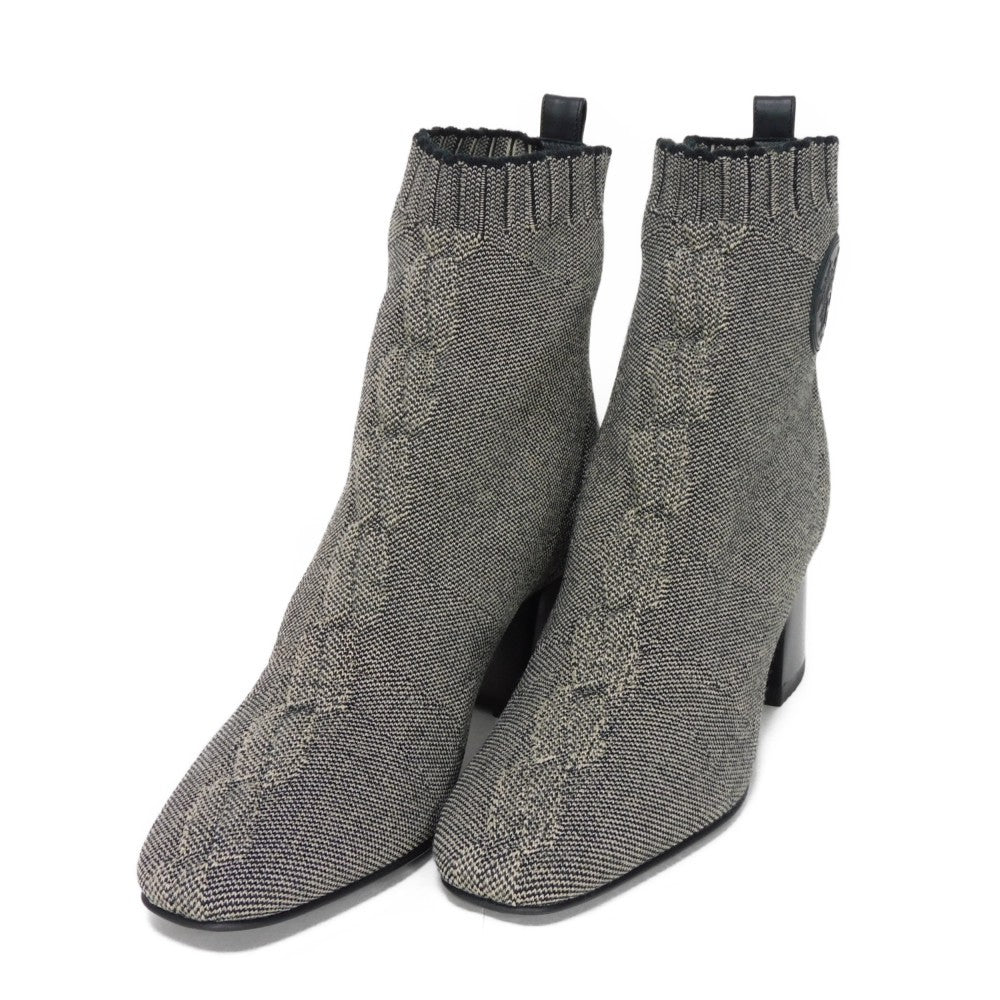 HERMES boots Technical fabric Notchyola Click Se Nue Vol Vert 60 Women 38 1/2 Used