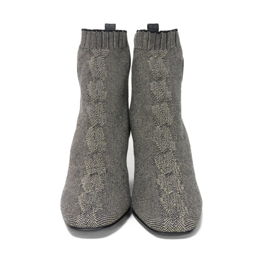 HERMES boots Technical fabric Notchyola Click Se Nue Vol Vert 60 Women 38 1/2 Used