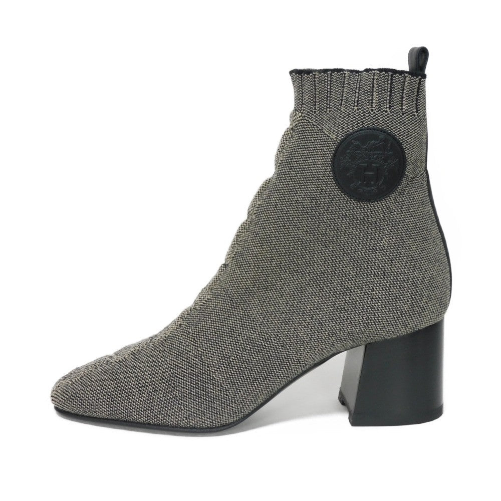 HERMES boots Technical fabric Notchyola Click Se Nue Vol Vert 60 Women 38 1/2 Used